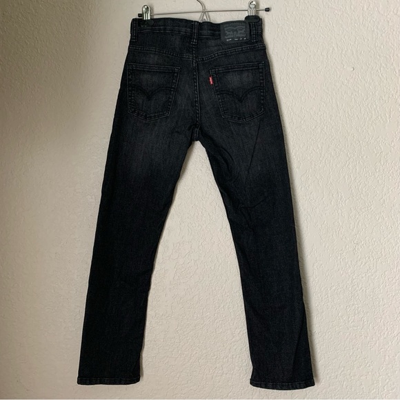Bootleg black wash Levi Jeans - Picture 4 of 6